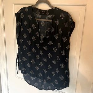 Madewell sleeveless top. XS